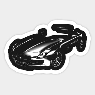 Mercedes SLS AMG Sticker